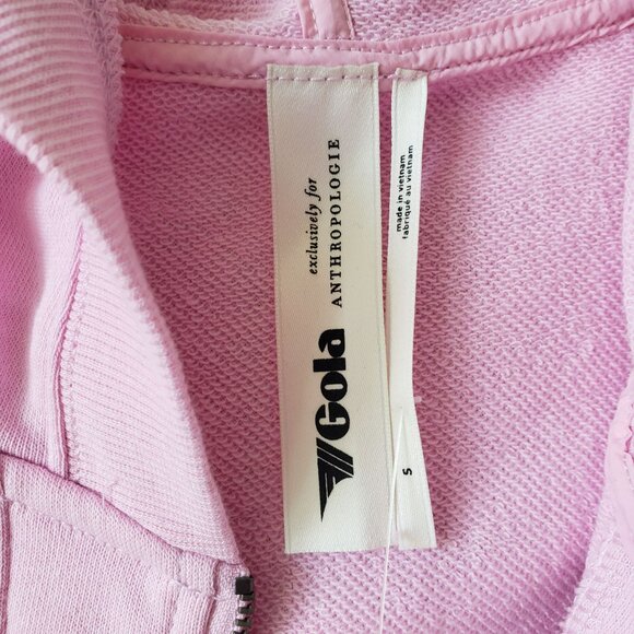 NEW Gola x Anthropologie Direct Kick Twofer Soccer Romper Light Pink S Preppy - Picture 6 of 13